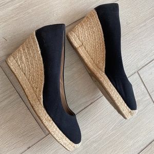 J Crew Seville espadrille wedges